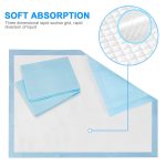 Zdolmy Baby Disposable Changing Pad, 20Pack Soft Waterproof Mat, Portable Diaper Changing Table & Mat, Leak-Proof Breathable Underpads Mattress Play Pad Sheet Protector(13'' 18'') - Image 2